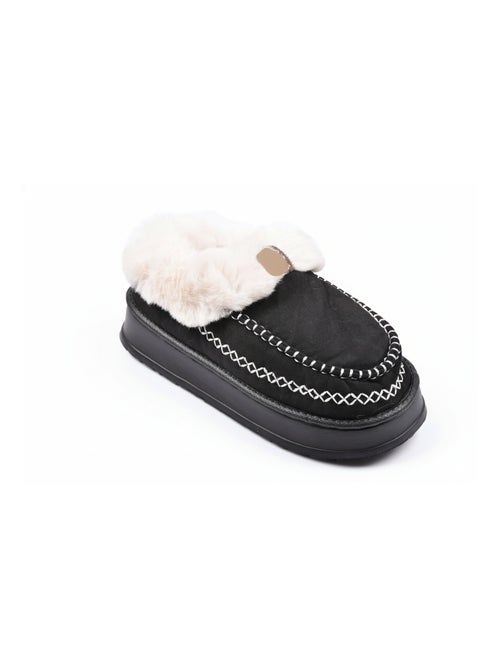 Pantoufles Charentaises Ultra Légères Sherpa MD10158 - Kiabi