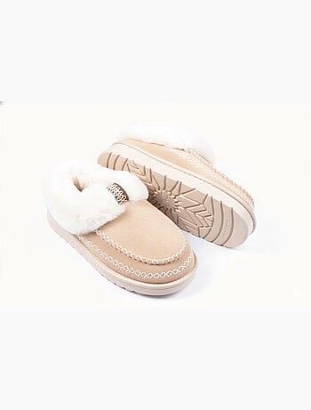 Pantoufles Charentaises Ultra Légères Sherpa MD10158