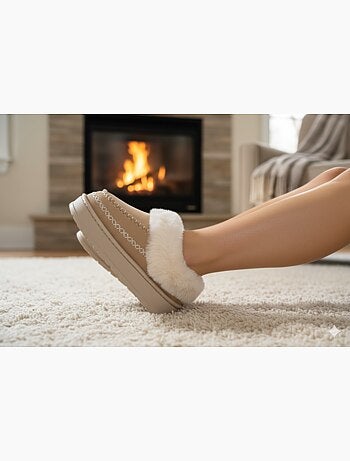 Pantoufles Charentaises Ultra Légères Sherpa MD10158