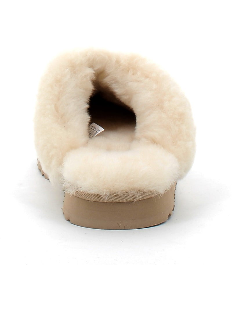 Pantoufles / Chaussons en Mouton ugg Beige - Kiabi