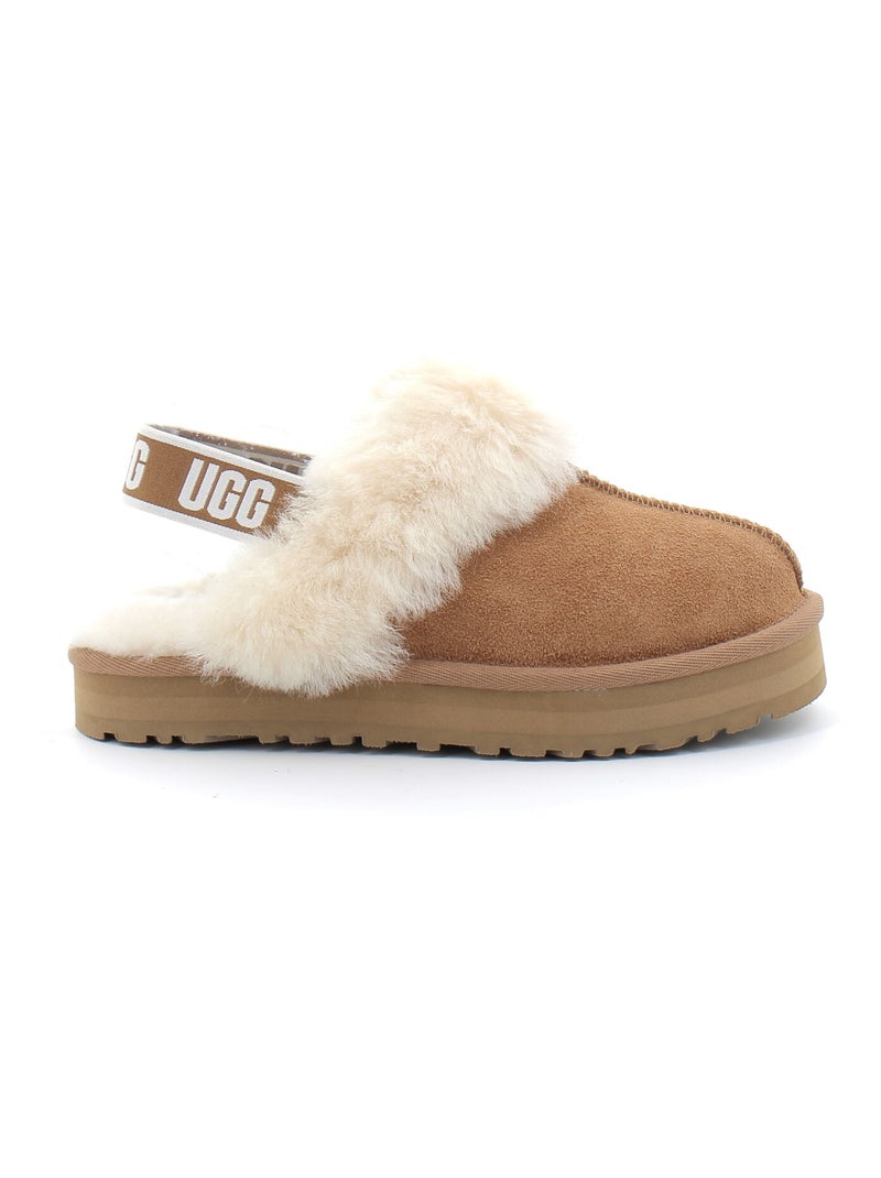 Pantoufles / Chaussons en Mouton ugg Marron - Kiabi
