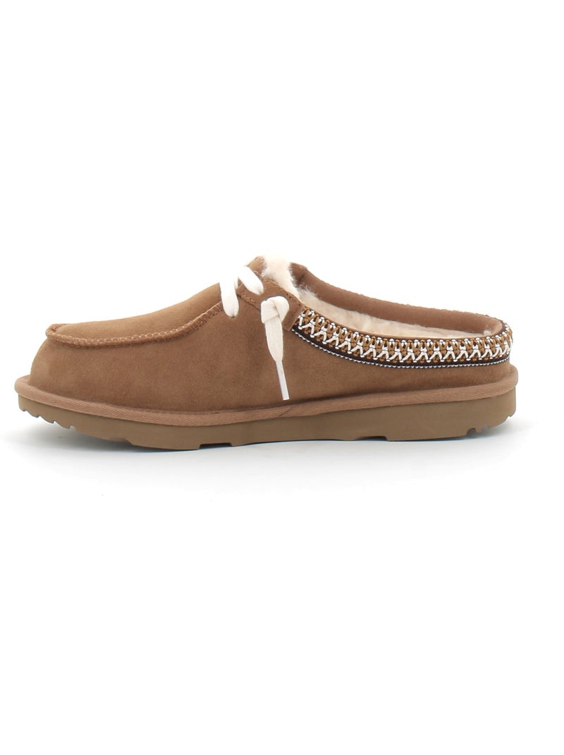 Pantoufles / Chaussons en Mouton ugg Marron - Kiabi