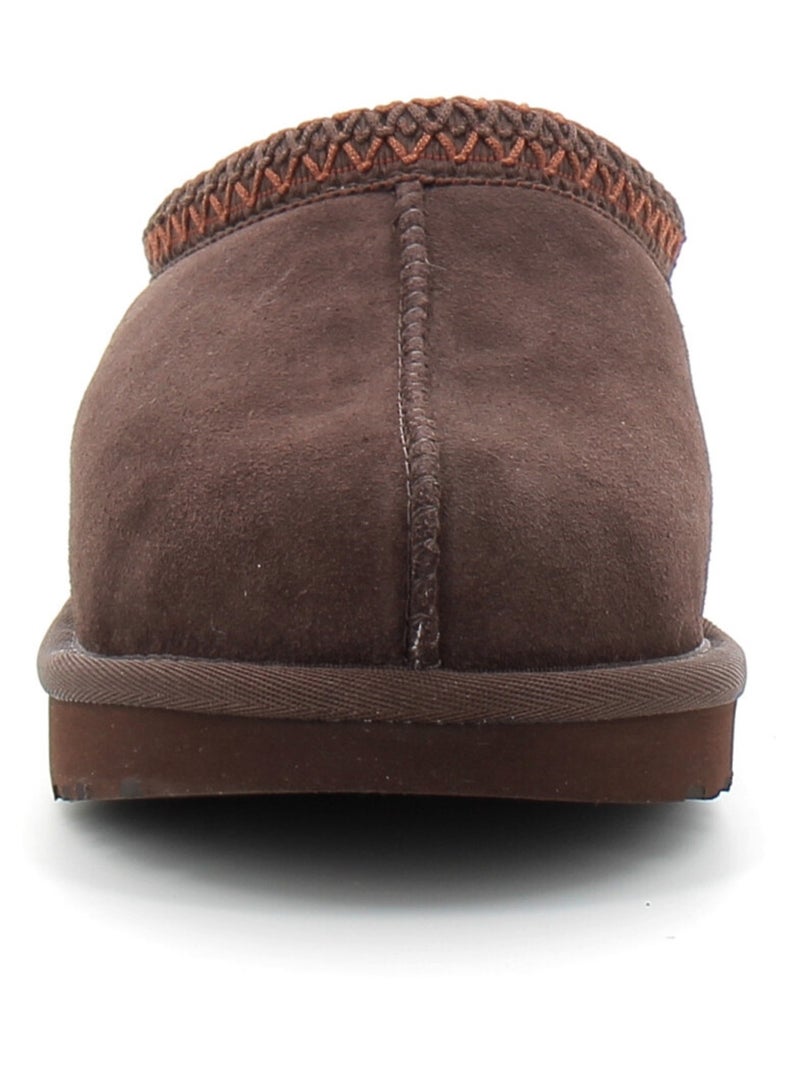 Pantoufles / Chaussons en Polyester Recycle ugg Marron - Kiabi