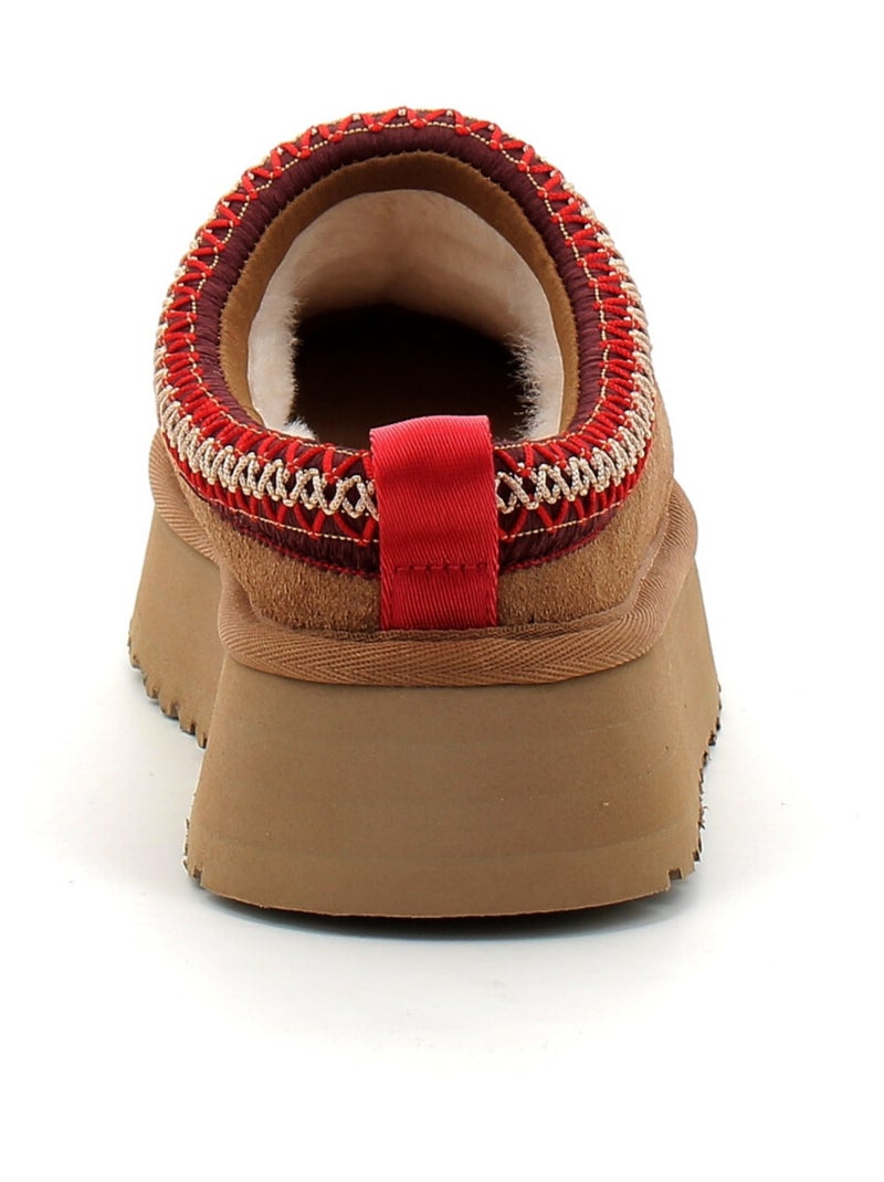 Pantoufles / Chaussons en Polyester Recycle ugg Marron - Kiabi