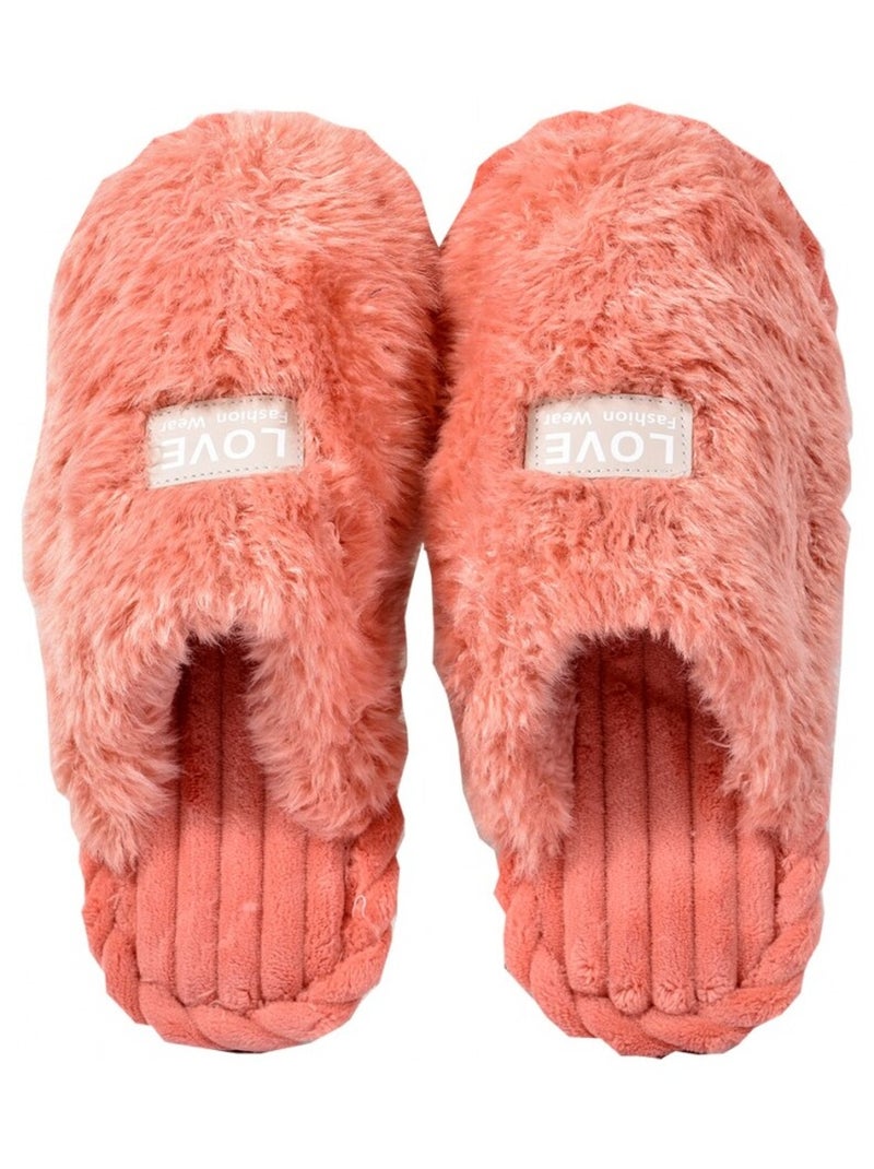 Pantoufles COCOONING pour Femme Confort PREMIUM Rose parme - Kiabi