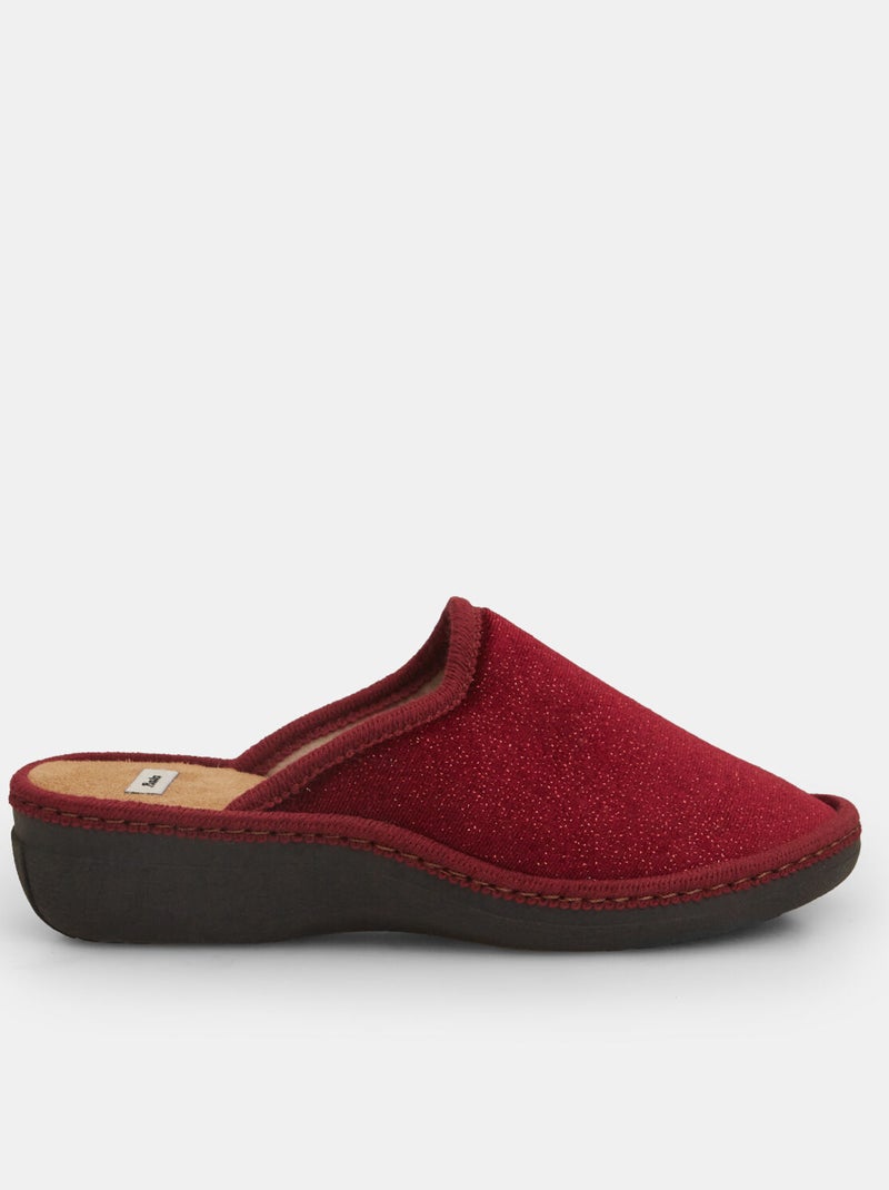 Pantoufles Confortable BATA Bordeaux - Kiabi