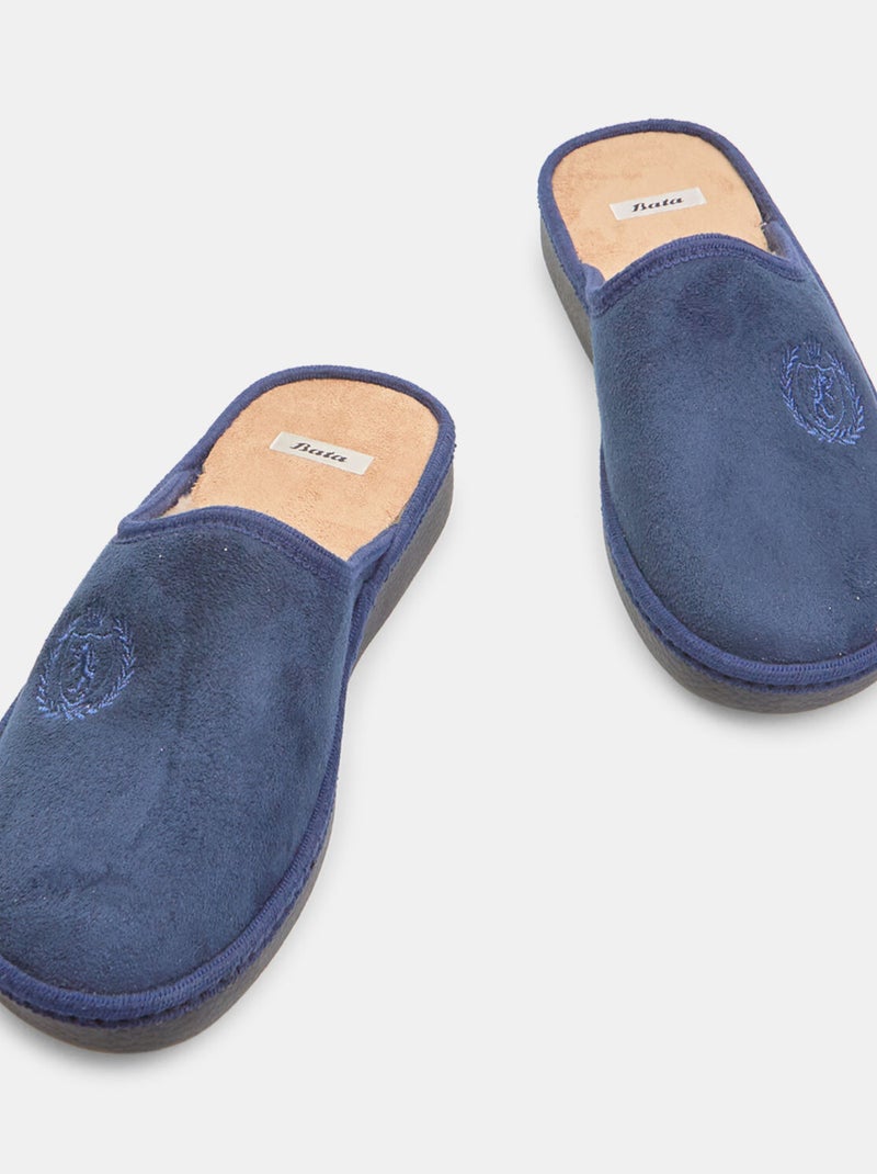 Pantoufles confortables BATA Bleu - Kiabi