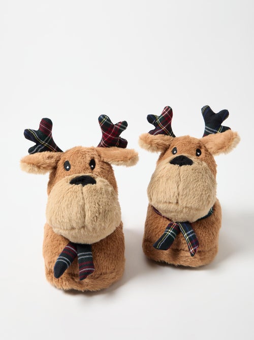 Pantoufles de chambre à coucher de Noël, MO Fashion - Kiabi