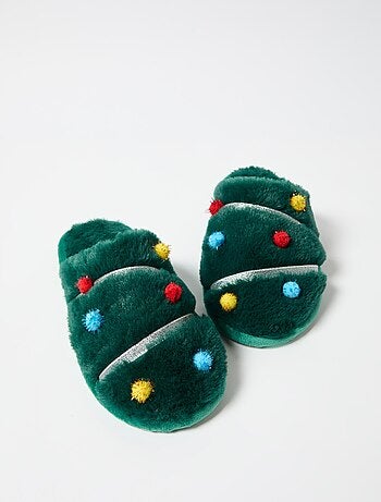 Pantoufles de chambre à coucher de Noël, MO Fashion