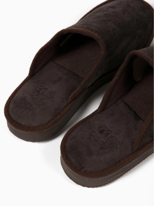 Pantoufles de chambre marron, MO Fashion - Kiabi Pantoufles de chambre marron, MO Fashion - Kiabi