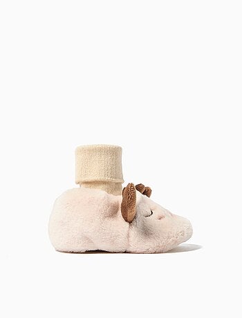 Pantoufles de Noël avec bas, MO Fashion