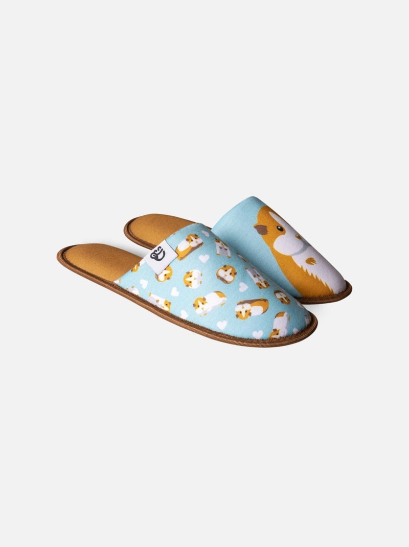 Pantoufles Dedoles Cochons d'Inde Bleu - Kiabi