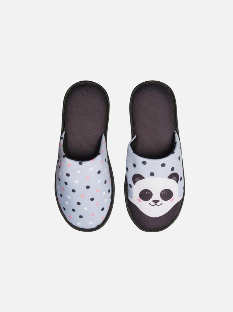 Pantoufles Dedoles Panda Joyeux Multicolore - Kiabi