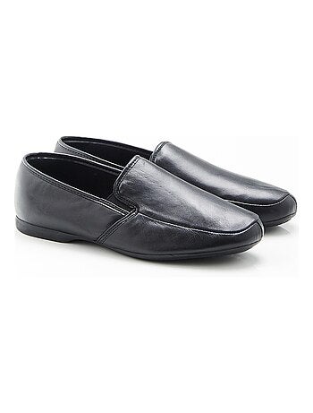 Pantoufles dessus cuir - Damart