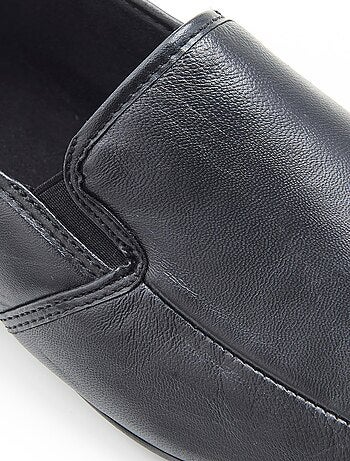 Pantoufles dessus cuir - Damart