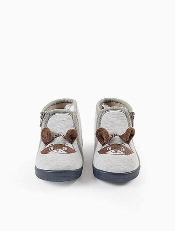 Pantoufles en Jersey avec Oreilles