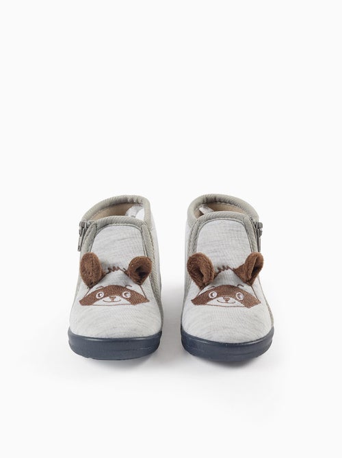 Pantoufles en Jersey avec Oreilles - Kiabi