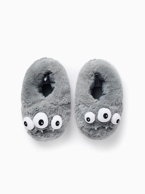 Pantoufles en Peluche - Kiabi