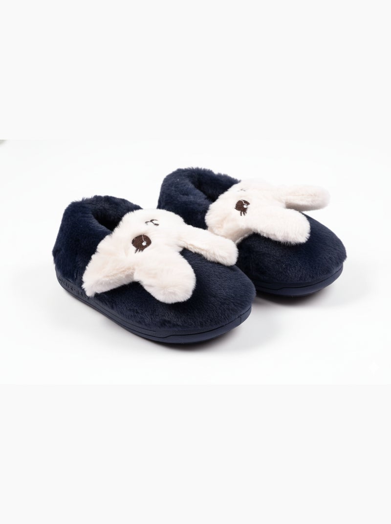 Pantoufles Enfant Animaux 3D Ultra Douces MB732831 Bleu - Kiabi