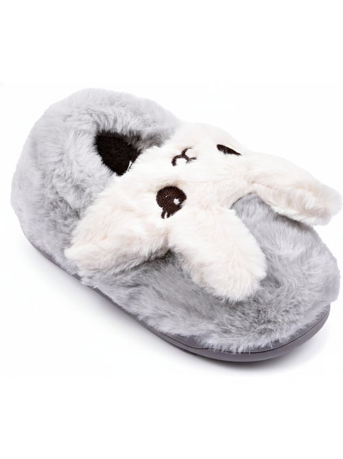 Pantoufles Enfant Animaux 3D Ultra Douces MB732831 - Kiabi Pantoufles Enfant Animaux 3D Ultra Douces MB732831 - Kiabi