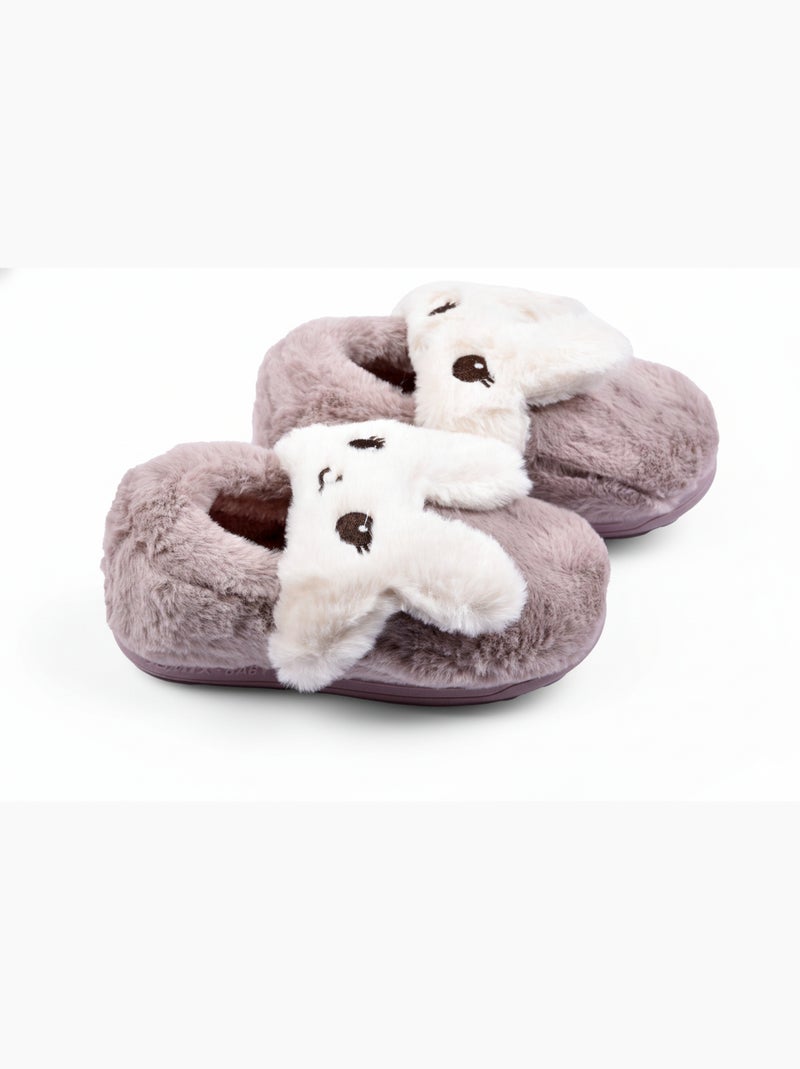 Pantoufles Fantaisie 3D En Forme D'animal - Chaussons En Coton Pour