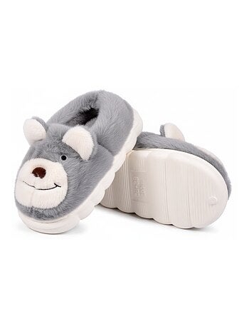 Pantoufles Enfant Animaux 3D Ultra Douces MD9758