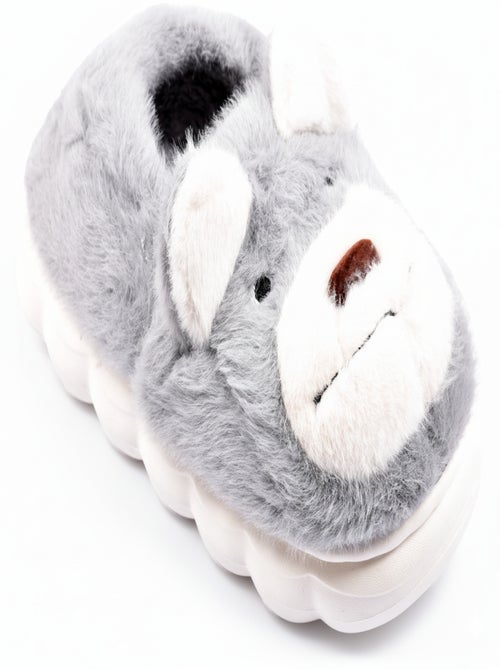 Pantoufles Enfant Animaux 3D Ultra Douces MD9758 - Kiabi