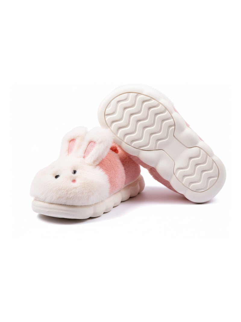 Pantoufles Enfant Animaux 3D Ultra Douces MD9758 Rose - Kiabi