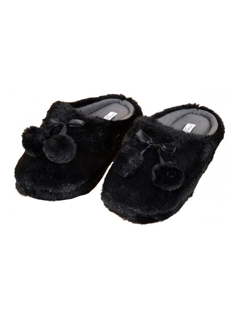 Pantoufles Femme Confort et Qualité Supérieure Noir - Kiabi