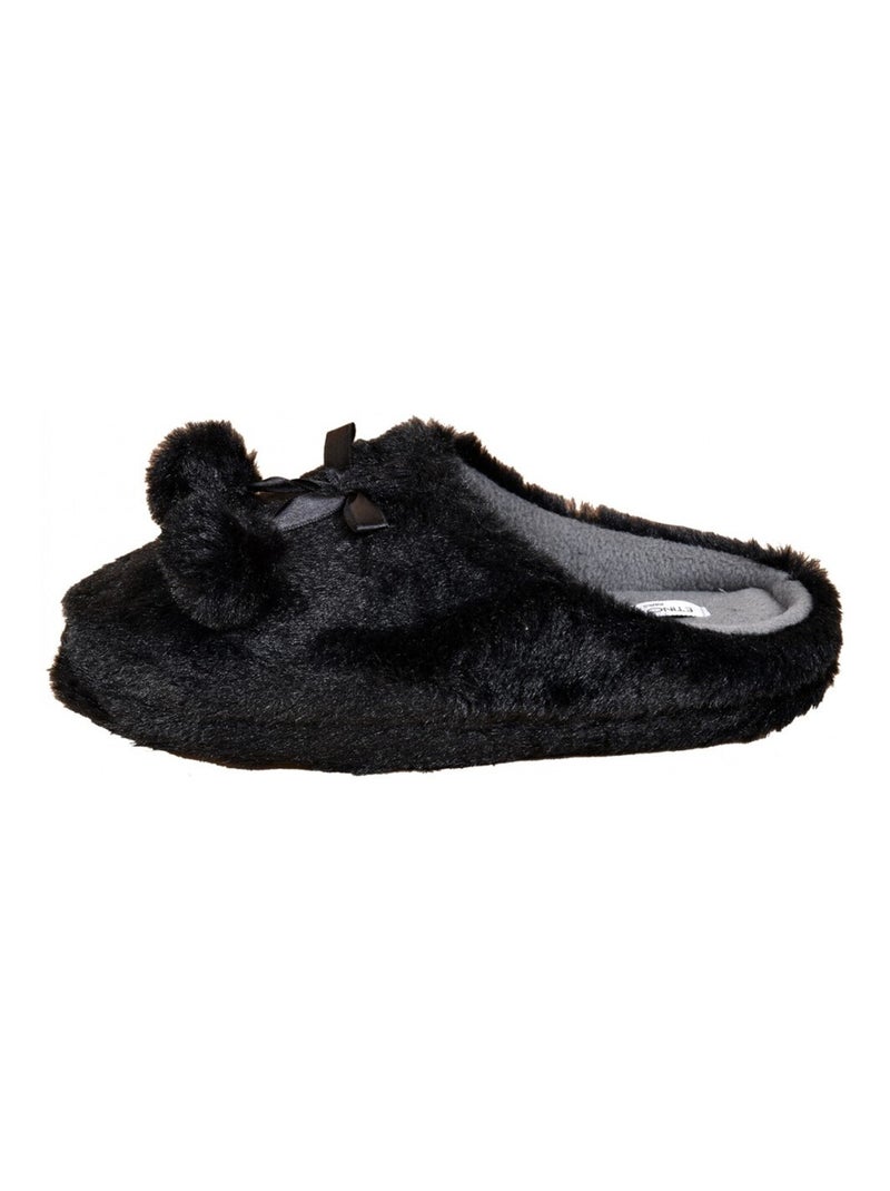 Pantoufles Femme Confort et Qualité Supérieure Noir - Kiabi