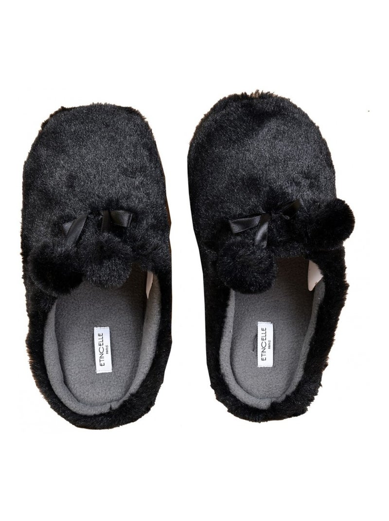 Pantoufles Femme Confort et Qualité Supérieure Noir - Kiabi