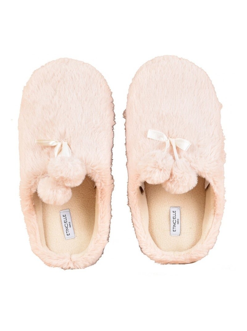Pantoufles Femme Confort et Qualité Supérieure Rose clair - Kiabi