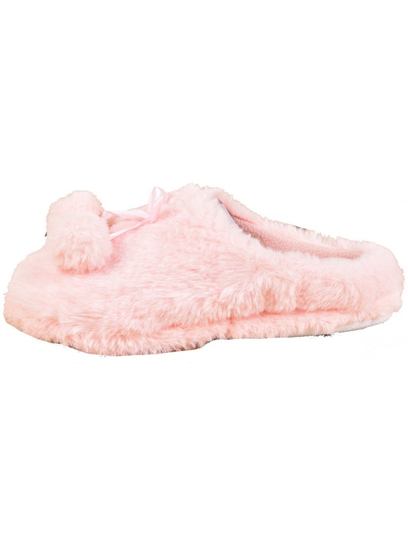 Pantoufles Femme Confort et Qualité Supérieure Rose - Kiabi