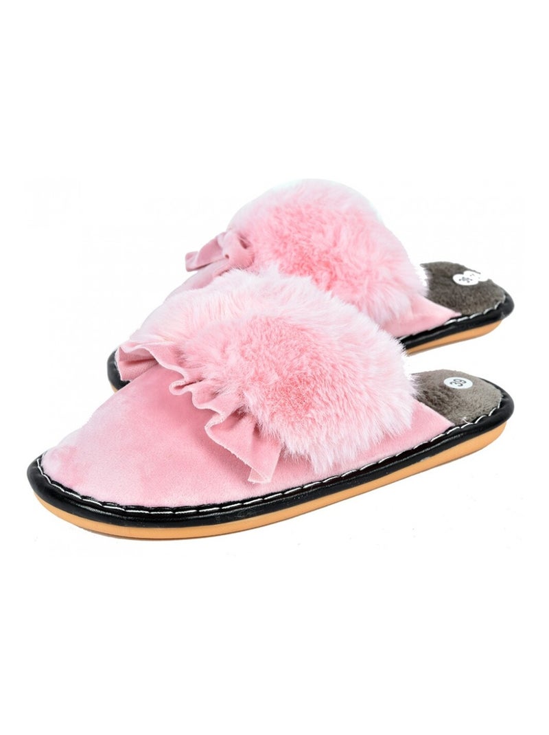 Pantoufles Femme Confort et Qualité Supérieure Rose - Kiabi