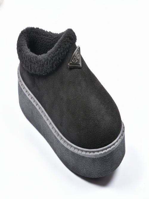 Pantoufles Femme Hiver Mule  Style Scandinave ND10882 - Kiabi