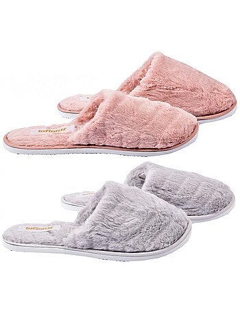 Pantoufles Femme INFINITIF Pack de 2