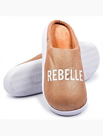 Pantoufles Femme Lurex Glitter