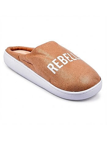 Pantoufles Femme Lurex Glitter