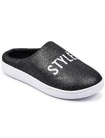 Pantoufles Femme Lurex Glitter