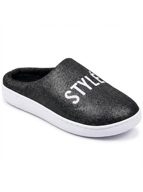 Pantoufles Femme Lurex Glitter - Kiabi