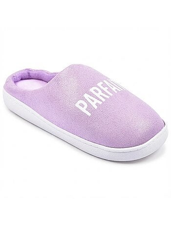 Pantoufles Femme Lurex Glitter