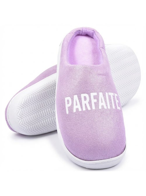 Pantoufles Femme Lurex Glitter - Kiabi