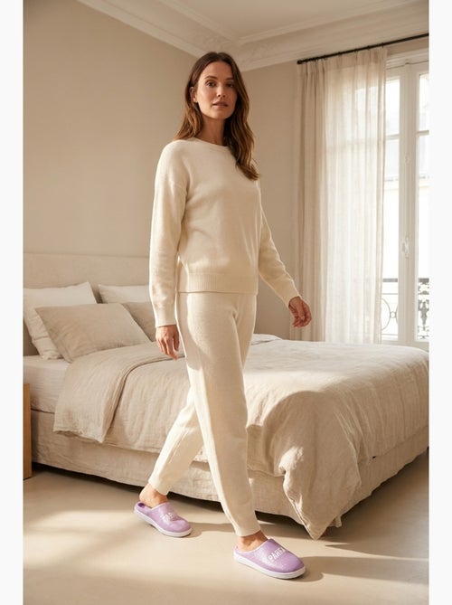 Pantoufles Femme Lurex Glitter - Kiabi