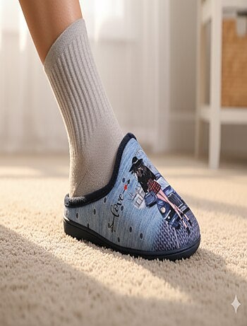 Pantoufles Femme Mule PhotoPrint