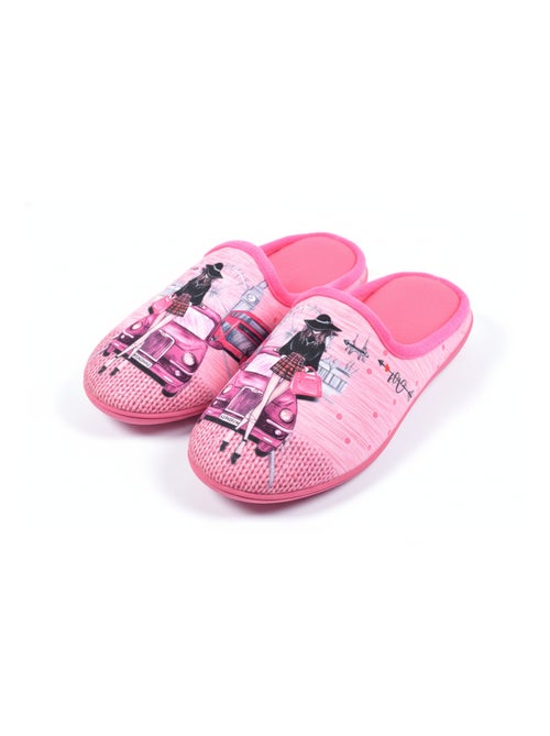 Pantoufles Femme Mule PhotoPrint - Kiabi