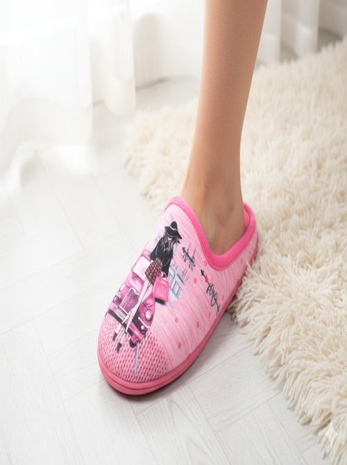 Pantoufles Femme Mule PhotoPrint - Kiabi