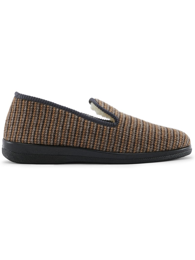 Pantoufles fourrées laine - PEDICONFORT Beige - Kiabi