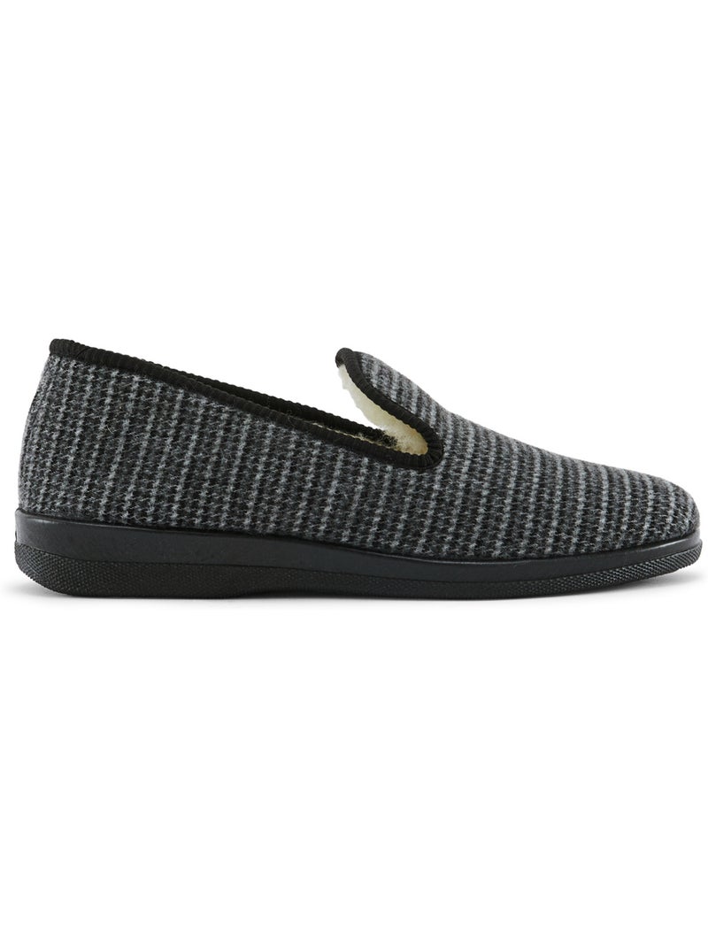 Pantoufles fourrées laine - PEDICONFORT Gris - Kiabi