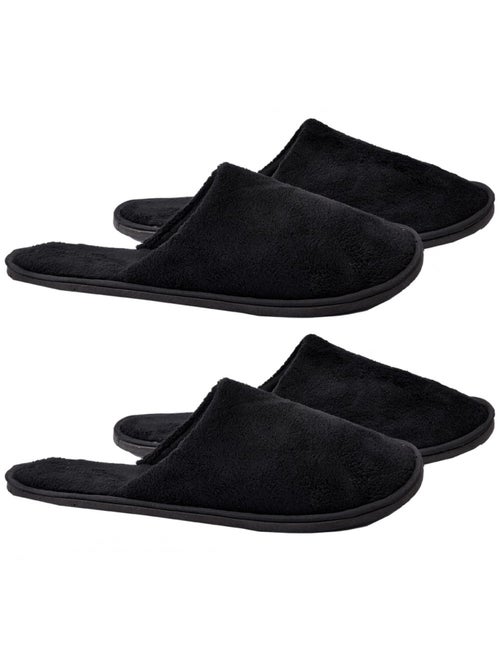 Pantoufles Homme CASA AND CO  Pack de 2 - Kiabi