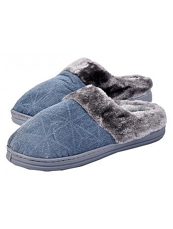 Pantoufles homme Confort et Qualité Supérieure Pack de 2